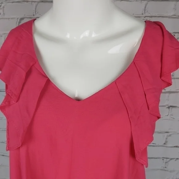 BCBGENERATION Ruffled Top‎ - Picture 5 of 9